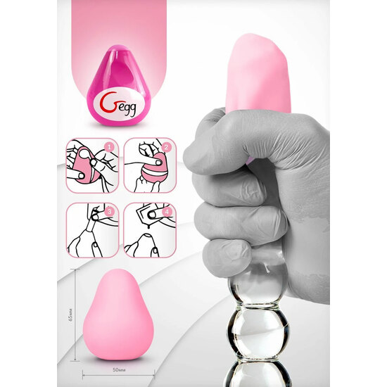 G-EGG MASTURBATOR - PINK image 3