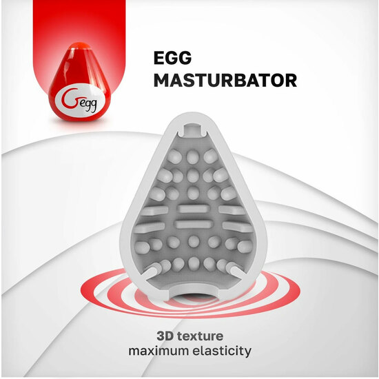 G-EGG MASTURBATOR - RED image 4