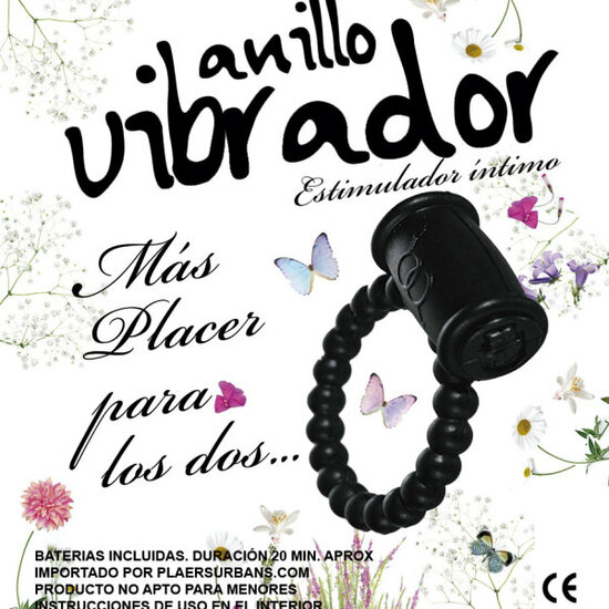 ANILLO VIBRADOR ESTIMULADOR 1 UNIDAD - COLORES SURTIDOS image 0