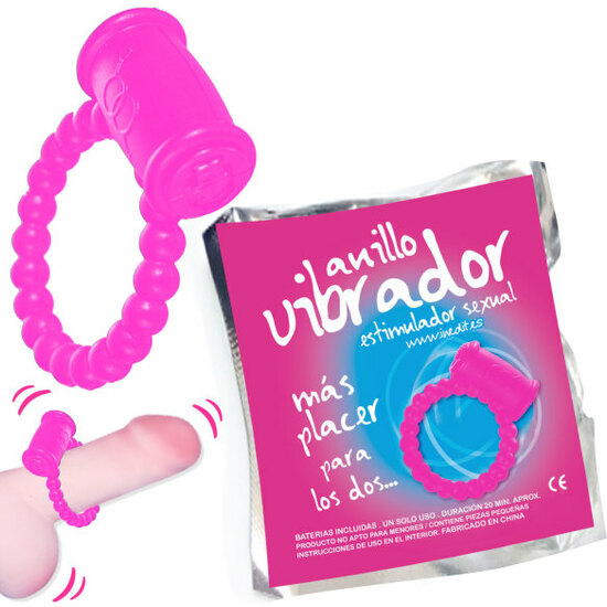 ANILLO VIBRADOR ESTIMULADOR SEXUAL - COLORES SURTIDOS image 0