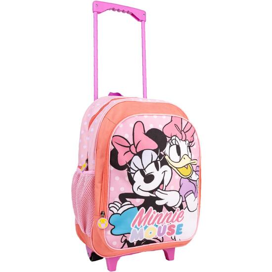 MOCHILA ESCOLAR TROLLEY 41 CM MINNIE PINK image 0