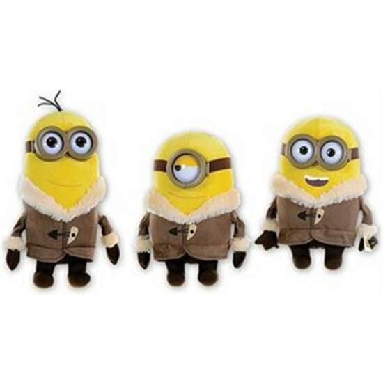 MINIONS HIELO VILLAGE PREMIUM DE 28 CM CON GAFAS 3D PVC image 0