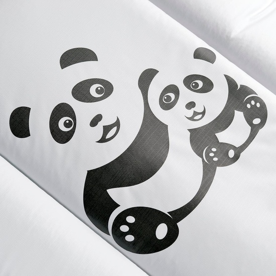 CAMBIADOR INFANTIL 70 X 50 X 5, BLANCO DISEÑO DE OSOS PANDAS image 3
