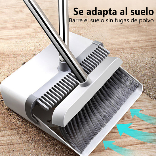 RECOGEDOR DE PIE Y ESCOBA PARA TU HOGAR image 2