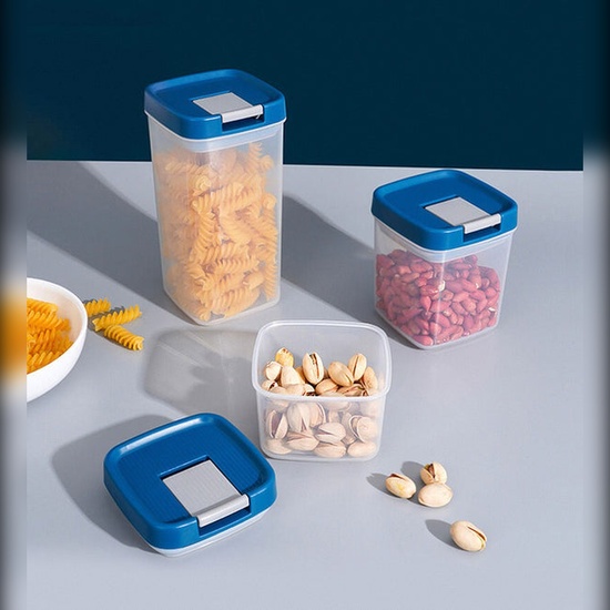 JUEGO DE 6 PIEZAS DE CAJA DE ALMACENAMIENTO DE ALIMENTOS DE COCINA image 5