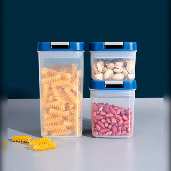 JUEGO DE 6 PIEZAS DE CAJA DE ALMACENAMIENTO DE ALIMENTOS DE COCINA image 6