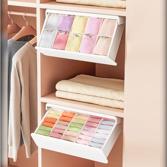 CAJÓN DE ALMACENAMIENTO DE ROPA INTERIOR DESLIZANTE ORGANIZACIÓN PARA EL HOGAR image 6
