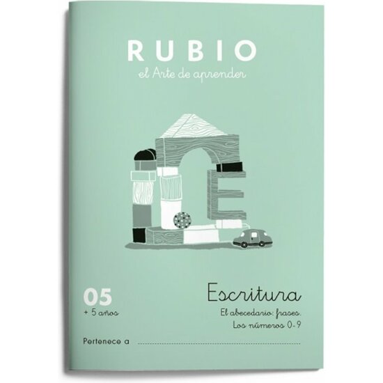 CUADERNO RUBIO ESCRITURA N.05 image 0