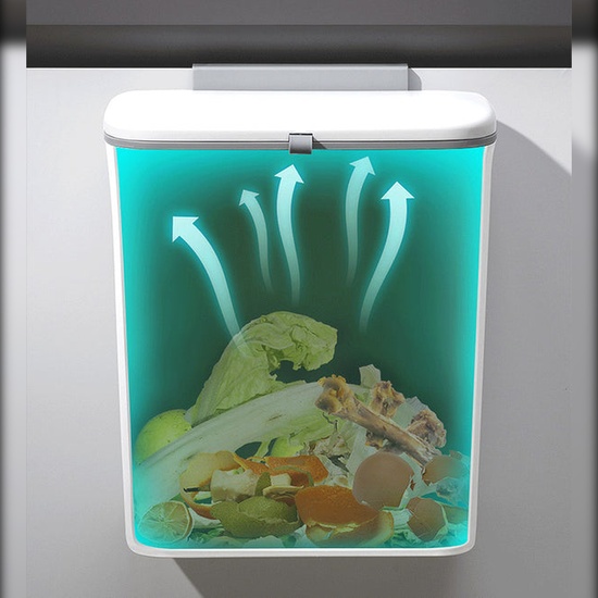 MULTIFUNCIONAL PAPELERA DE COCINA MONTADA EN LA PARED 12L image 6