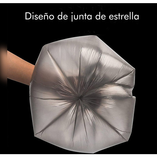 5 ROLLOS (100 BOLSAS) DE BOLSAS DE BASURA FUERTES 45*55CM (15L ~ 20L) image 4