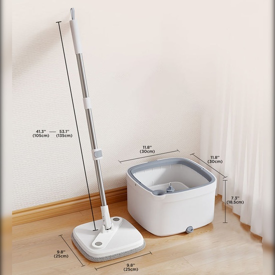 SISTEMA JOYBOS EASY WASHING SQUARE SPIN MOP & BUCKET image 1