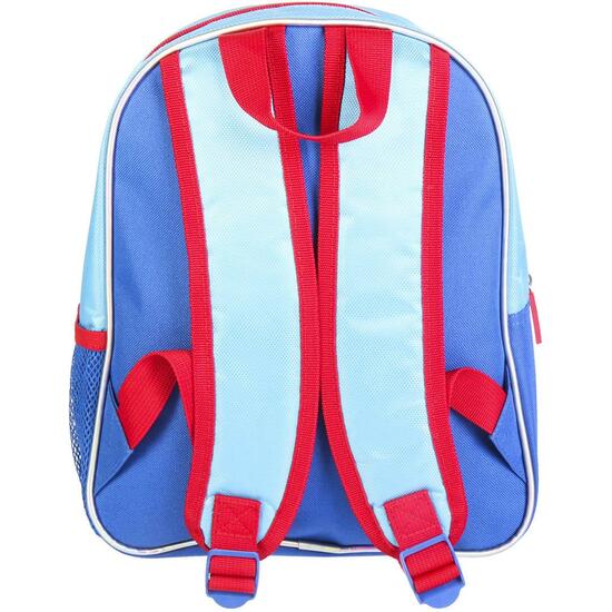 MOCHILA INFANTIL 3D LUCES AVENGERS BLUE image 1