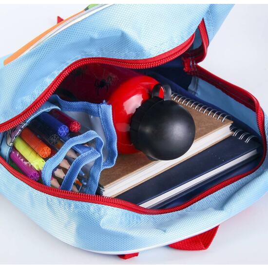 MOCHILA INFANTIL 3D LUCES AVENGERS BLUE image 2