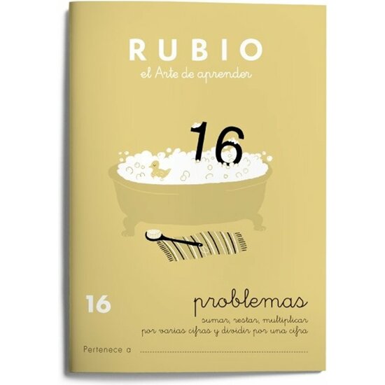 CUADERNO RUBIO PROBLEMAS N.16 image 0