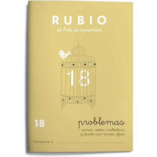 CUADERNO RUBIO PROBLEMAS N.18 image 0