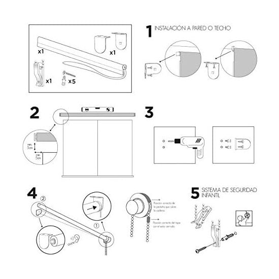 ESTOR ENROLLABLE AMAZON TRASL. 28MM ESTAMPADO image 2