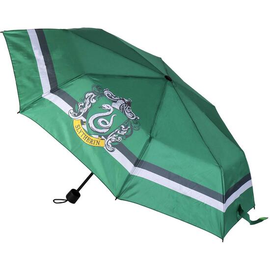 PARAGUAS MANUAL PLEGABLE HARRY POTTER SLYTHERIN GREEN image 0