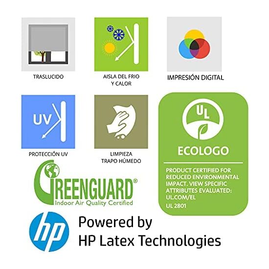 ESTOR ENROLLABLE AMAZON TRASL. 28MM ESTAMPADO image 4