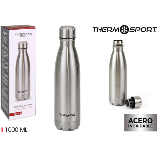 BOTELLA TERMO ACERO 1000ML THERMOSPORT image 0