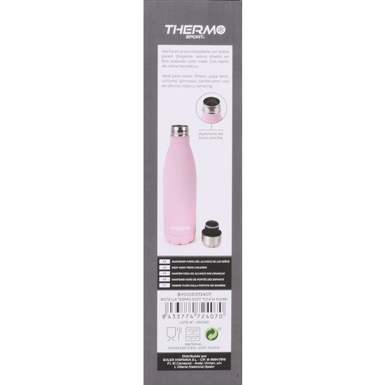 BOTELLA TERMO SOFT TOUCH 500ML THERMOSPORT image 2