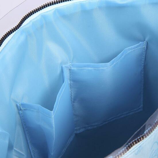 BOLSO ASAS TRANSPARENTE FRIENDS BLUE image 2
