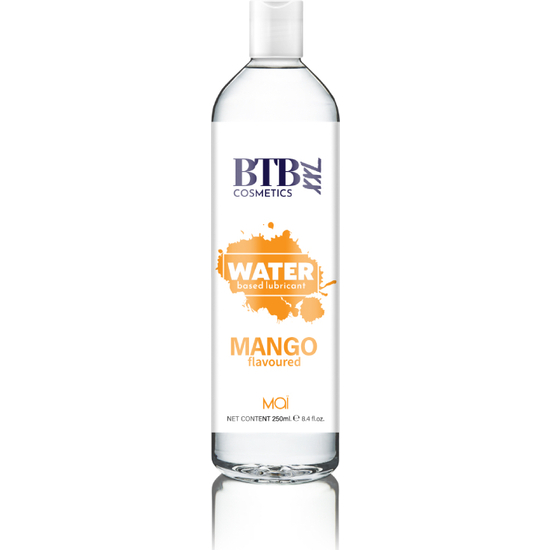 BTB WATER BASED FLAVORED MANGO LUBRICANT 250ML image 0