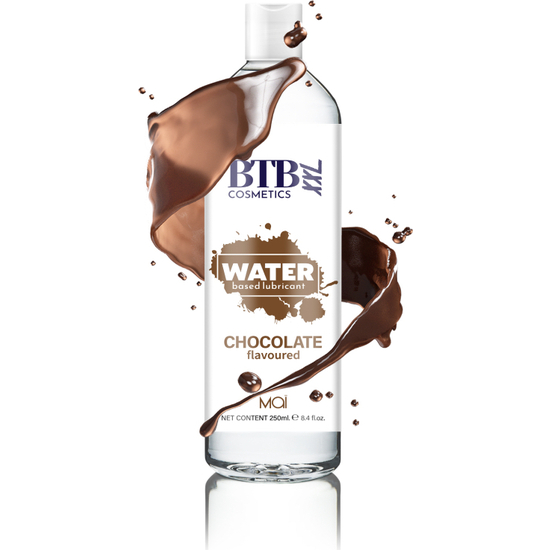 BTB WATER BASED FLAVORED CHOCOLAT LUBRICANT 250ML image 1