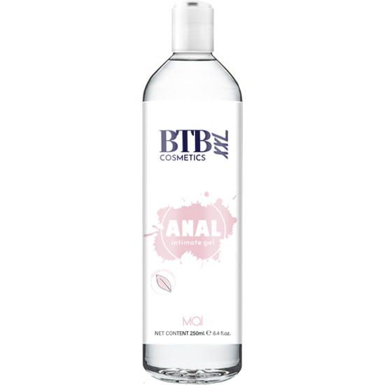 BTB ANAL WATER BASED LUBRICANT XL 250ML image 0