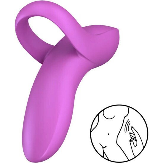 SATISFYER BOLD LOVER - DARK PINK image 0