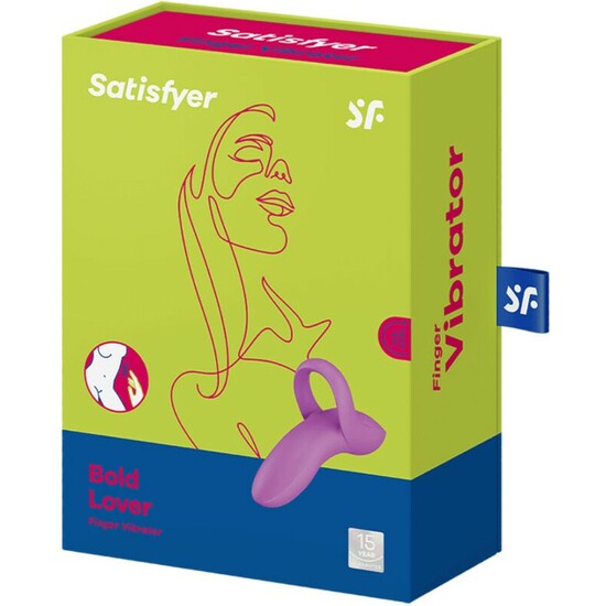 SATISFYER BOLD LOVER - DARK PINK image 3