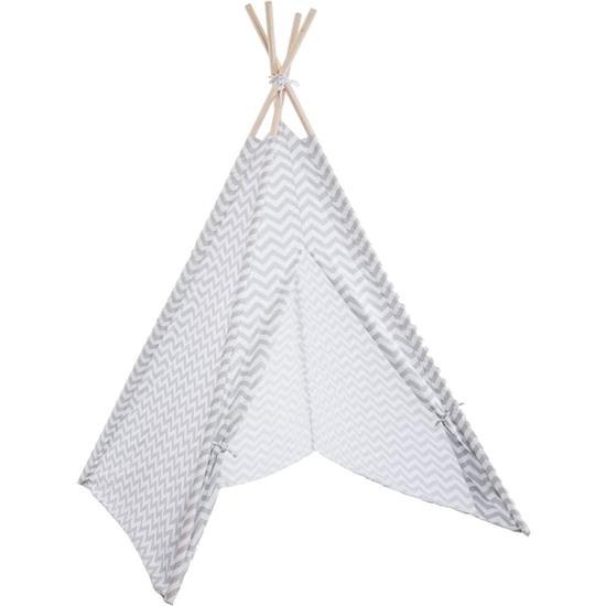 TIPI GRIS + GUIRNALDA LED INFANTIL WELL HOME image 6