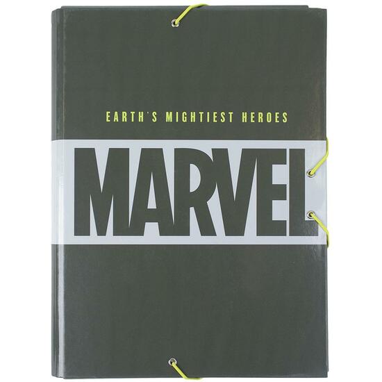 CARPETA ESCOLAR MARVEL GREEN image 0