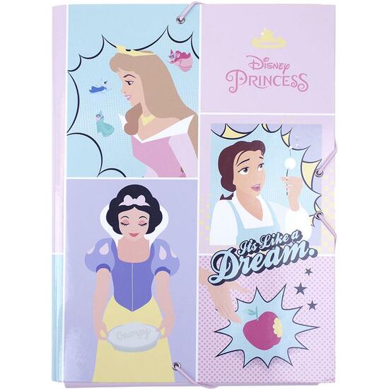 CARPETA ESCOLAR PRINCESS PINK image 0