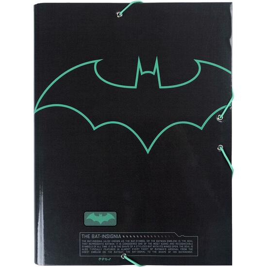 CARPETA ESCOLAR BATMAN BLACK image 0