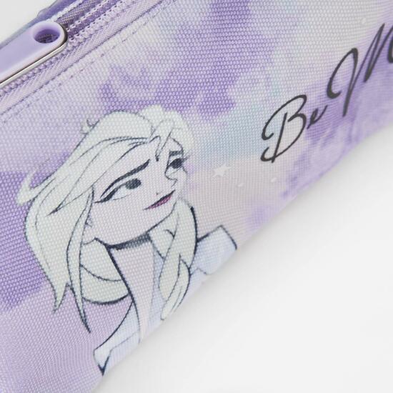 ESTUCHE PORTATODO 3 COMPARTIMENTOS FROZEN II ELSA LILAC image 4