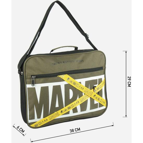 MOCHILA ESCOLAR CARTERONA MARVEL DARK GREEN image 3