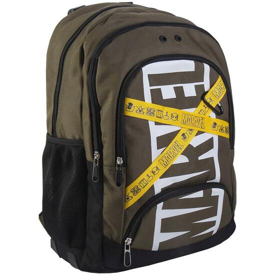 MOCHILA ESCOLAR GRANDE 46 CM MARVEL DARK GREEN image 0