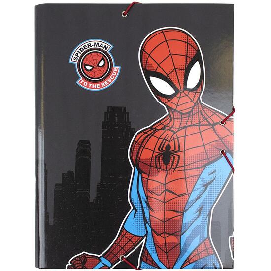 CARPETA ESCOLAR SPIDERMAN BLACK image 0