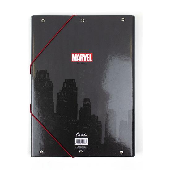 CARPETA ESCOLAR SPIDERMAN BLACK image 1