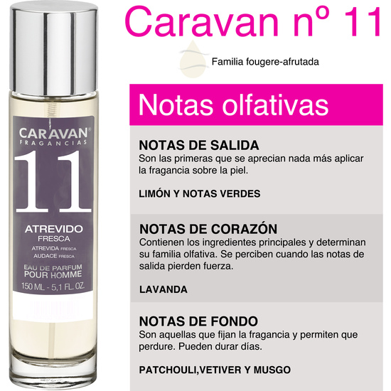CARAVAN PERFUME DE HOMBRE Nº11 - 150ML image 1