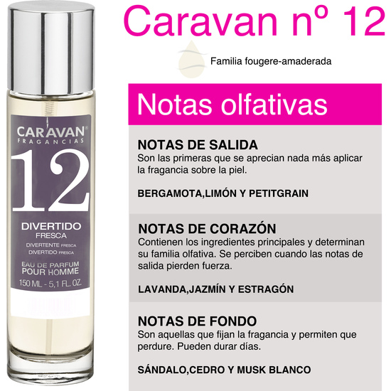 CARAVAN PERFUME DE HOMBRE Nº12 - 150ML image 1