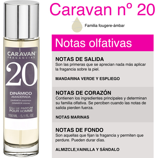 CARAVAN PERFUME DE HOMBRE Nº20 - 150ML. image 1