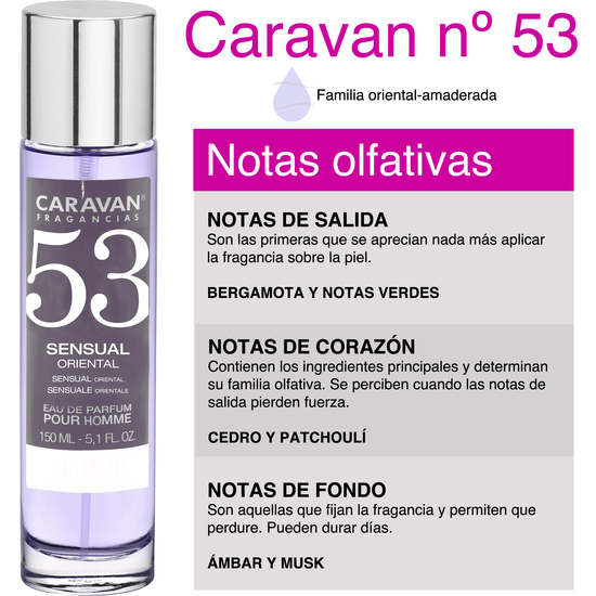 CARAVAN PERFUME DE HOMBRE Nº53 - 150ML. image 1