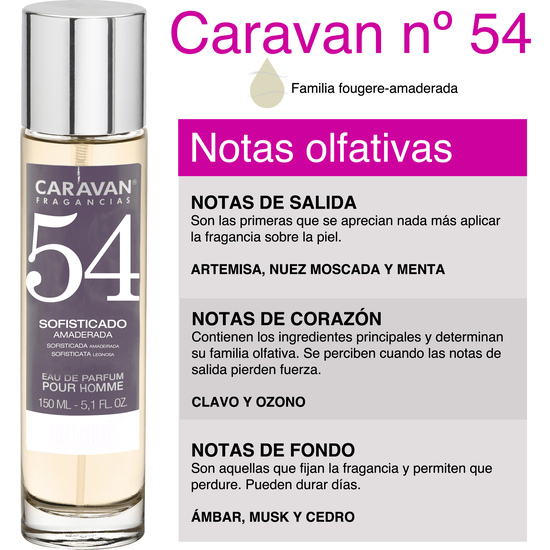 CARAVAN PERFUME DE HOMBRE Nº54 - 150ML. image 1