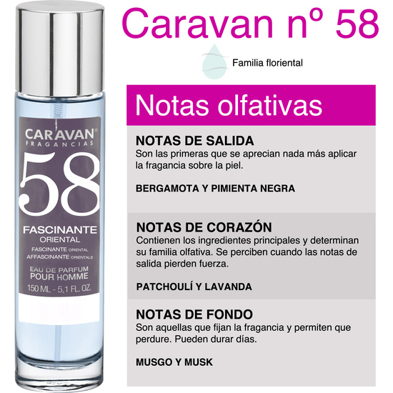 CARAVAN PERFUME DE HOMBRE Nº58 - 150ML. image 1