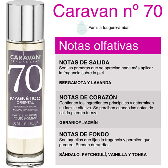 CARAVAN PERFUME DE HOMBRE Nº70 - 150ML. image 1