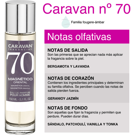 CARAVAN PERFUME DE HOMBRE N 70 150ML