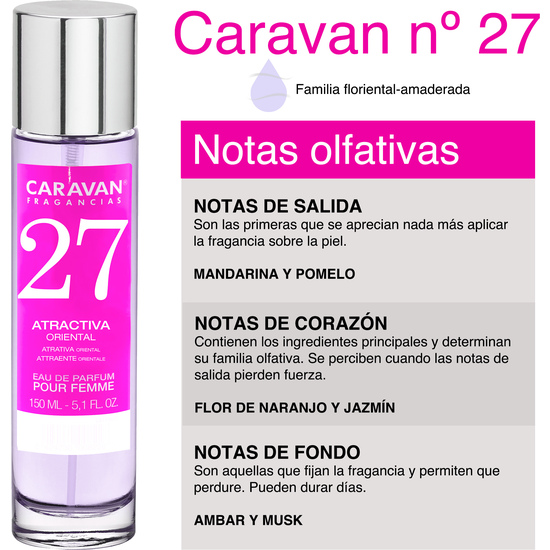 CARAVAN PERFUME DE MUJER Nº27 - 150ML. image 1