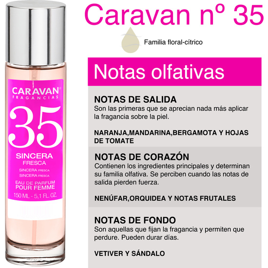 CARAVAN PERFUME DE MUJER Nº35 - 150ML. image 1