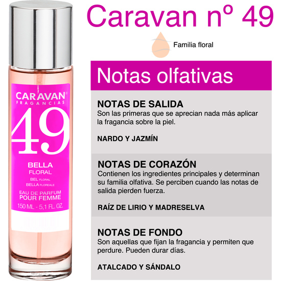 CARAVAN PERFUME DE MUJER Nº49 - 150ML. image 1